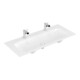 V&B Möbelwaschtisch Finion 120x50, 2 HL, o. ÜL, stone white C+-1