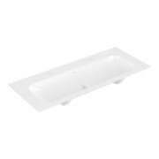 V&B Möbelwaschtisch Finion 120x50, 2 HL, o. ÜL, stone white C+-4