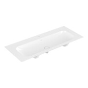 V&B Möbelwaschtisch Finion 120x50, m 1 HL/o ÜL, stone white C+