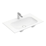 V&B Möbelwaschtisch Finion 80x50cm, m 1 HL/o Überlauf, weiß C+