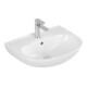 V&B O.Novo lavabo 55x44 cm, ovale, avec robinet, avec trop-plein, blanc C-plus-1