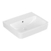 V&B O.NOVO lavabo 55x46 cm, angle, sans trou, avec trop-plein, blanc C-plus-3