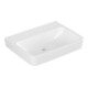 V&B O.NOVO Lavabo 60x46cm, angle, sans trou mitigeur, sans trop-plein, blanc-3