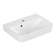 V&B O.NOVO Lavabo à poser 50x37 cm, carré, avec trop-plein, blanc