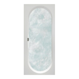 V&B Oberon 2.0 Baignoire 1700x750x625mm droite avec système HC TP2 Blanc Alpin