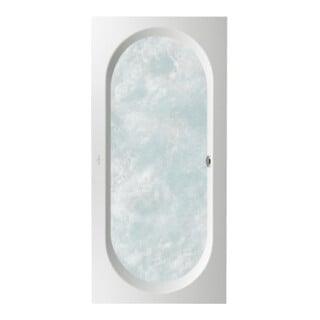 V&B Oberon Baignoire 1900x900x505mm rectangulaire avec système AP TP2 Blanc Alpin