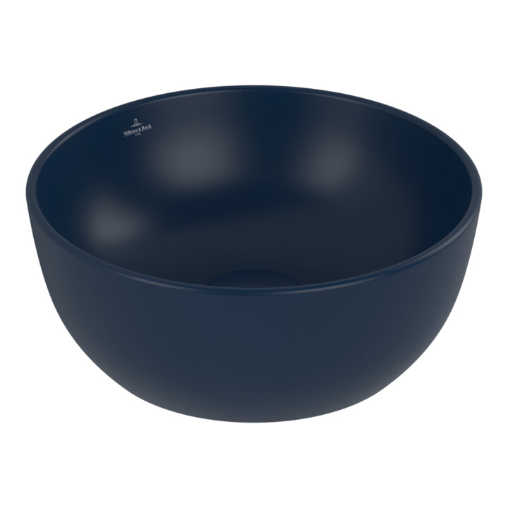 V&B Opzetwastafel Artis 32,5 cm rond Nightfall C+ zonder HLB zonder ÜL