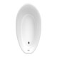 V&B Oval-Badewanne AVEO 190x95cm, Einbauversion, stone white-1