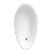 V&B Oval-Badewanne AVEO 190x95cm, Einbauversion, stone white
