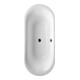 V&B Oval-Badewanne Cetus 175x75cm, weiß-1