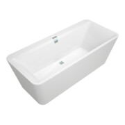 V&B Oval-Badewanne Squaro Edge 12 180x80cm, mi, f., Sch. Col. on Dem., we