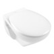 V&B Pack WC suspendu O.NOVO 36x54 cm, avec siège, Direct Flush, blanc-1