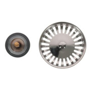 V&B Panier 81x81 mm, avec cône, chromé