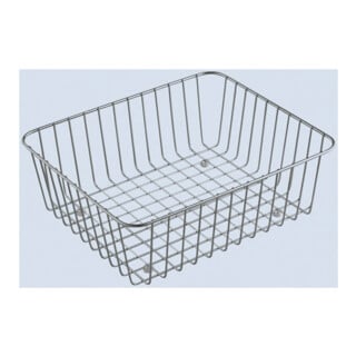 V&B Panier à fil pour évier double 6323, acier inoxydable