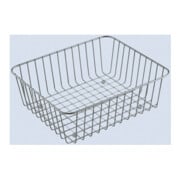 V&B Panier à fil pour évier double 6323, acier inoxydable