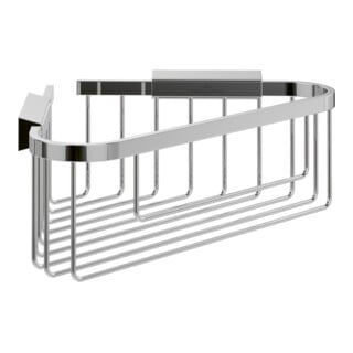 V&B Panier d'angle de douche Elements Tender 260x206x82mm, noir mat