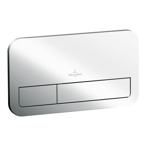 V&B Plaque de commande ViConnect 200S 25,3x14,5x1 cm, plastique, chromé