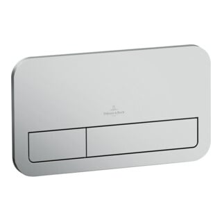 V&B Plaque de commande ViConnect 200S 25,3x14,5x1cm, plastique, chrome mat