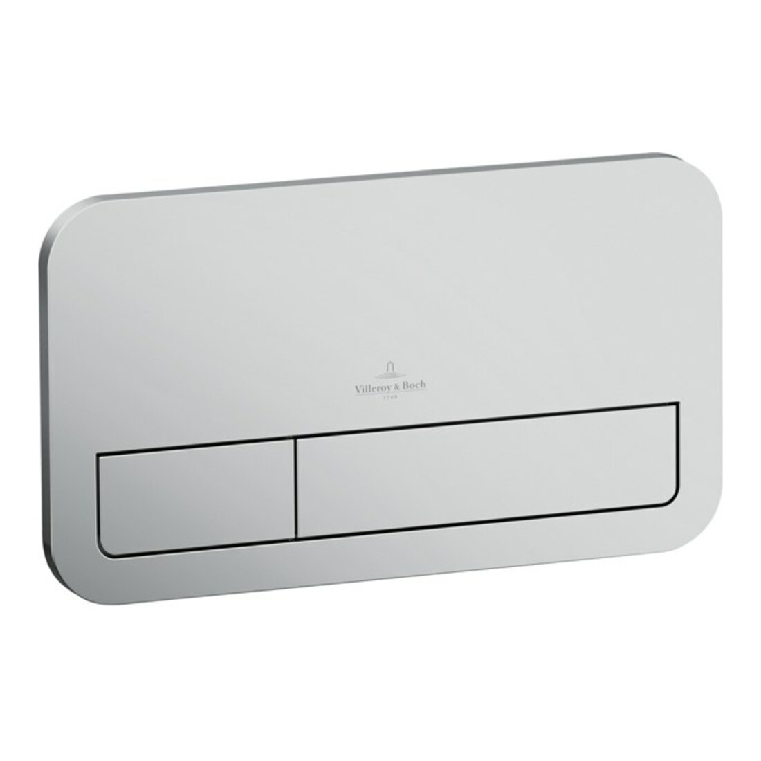 V&B Plaque de commande ViConnect 200S 25,3x14,5x1cm, plastique, chrome mat