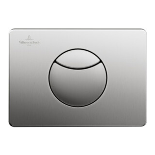 V&B Plaque de commande ViConnect E100 20,5x14,5x2,2cm, acier inoxydable