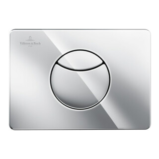 V&B Plaque de commande ViConnect E100 20,5x14,5x2,2cm, chromé