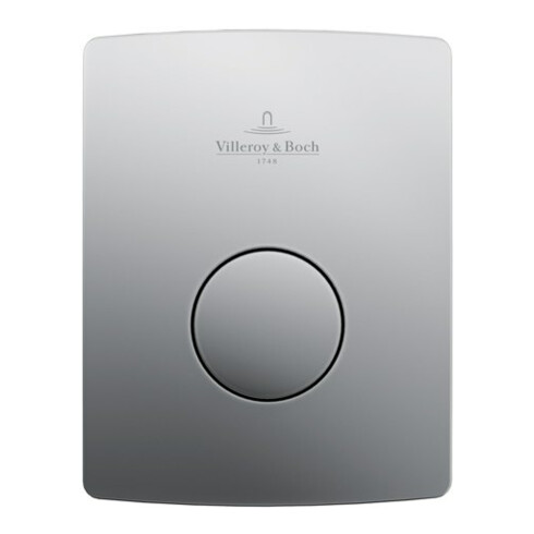 V&B Plaque de commande ViConnect U100 pour urinoir 12,6x16,2x1,7cm, plastique, chrome mat