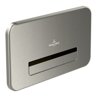 V&B Plaque de commande WC ViConnect 200M 26,9x16,1x1,3cm, électronique, acier inoxydable