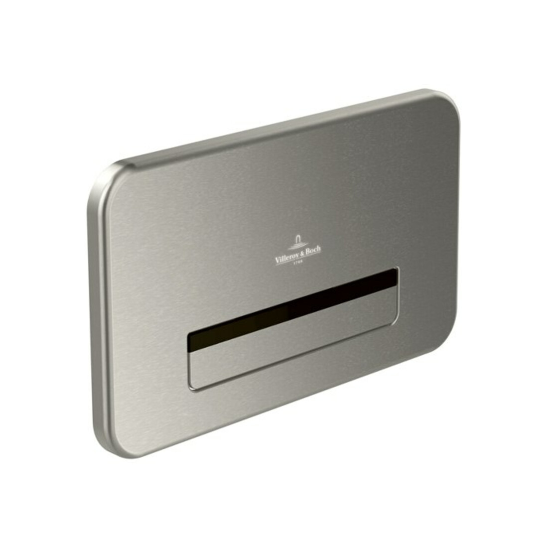 V&B Plaque de commande WC ViConnect 200M 26,9x16,1x1,3cm, électronique, acier inoxydable