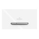 V&B Plaque de commande WC ViConnect 300S 25,3x14,5x2cm, plastique, bouton chrome mat, blanc mat-1