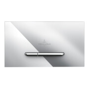 V&B Plaque de commande WC ViConnect 300S 25,3x14,5x2cm, plastique chromé