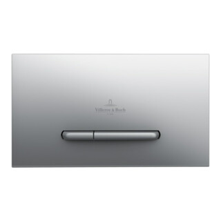 V&B Plaque de commande WC ViConnect 300S 25,3x14,5x2cm, plastique, chrome mat