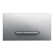 V&B Plaque de commande WC ViConnect 300S 25,3x14,5x2cm, plastique, chrome mat