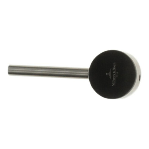 V&B Poignée de robinet pour Steel Expert en acier inox massif