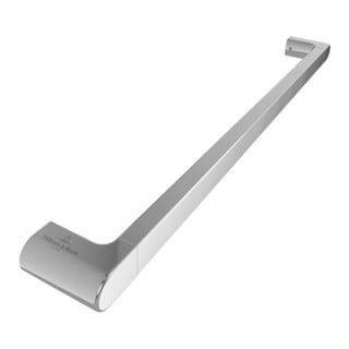 V&B Poignée murale Vicare Design 60 cm, vert ou horizontal, aluminium chromé