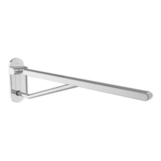 V&B Poignée rabattable Vicare Design 85 cm, acier inoxydable chromé