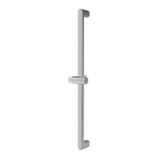 V&B Poignée Vicare Design 80 cm, alu chromé, vert avec support de douche