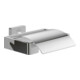 V&B Porte-papier toilette Elements Striking 131x45x115mm, avec couvercle, chrome-1