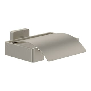 V&B Porte-papier toilette Elements Striking 131x45x115mm, m D., nickel brossé noir