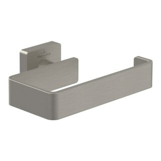 V&B Porte-papier toilette Elements Striking 135x45x93mm, sans couvercle, nickel brossé noir