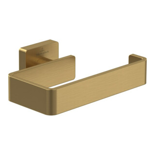 V&B Porte-papier toilette Elements Striking 135x45x93mm, sans couvercle, or brossé