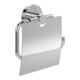 V&B Porte-papier toilette Elements Tender 134x132x38mm, avec couvercle, noir mat-1