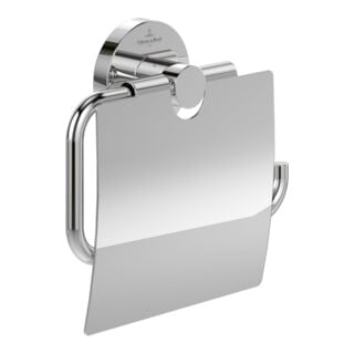 V&B Porte-papier toilette Elements Tender 134x132x38mm, avec couvercle, or brossé