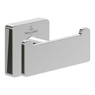 V&B Porte-serviettes double Elements Striking chrome, 80x44x45mm
