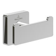 V&B Porte-serviettes double Elements Striking chrome, 80x44x45mm