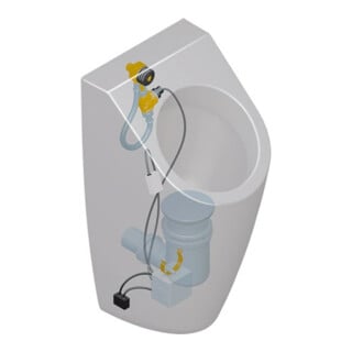 V&B Radarcommande proDetect 2 chasse électronique pour urinoir