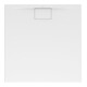 V&B Receveur de douche Architectura Metalrim 80x80x1,5 cm, blanc-1