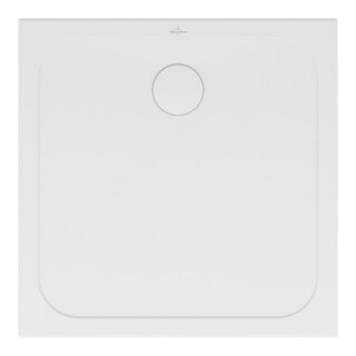 V&B Receveur de douche LIFETIME Plus 90x90x3,5 cm, blanc antidérapant