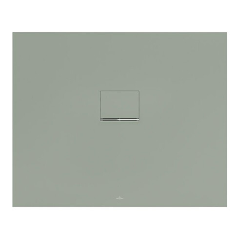 V&B Receveur de douche Squaro Infinity 110x90x4 cm, gris mat, surface f, installation