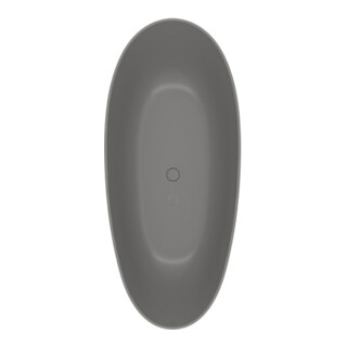 V&B Rechteck-Badewanne Antao 170x75cm, grey, freistehend