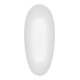 V&B Rechteck-Badewanne Antao 170x75cm, stone white, freistehend-1